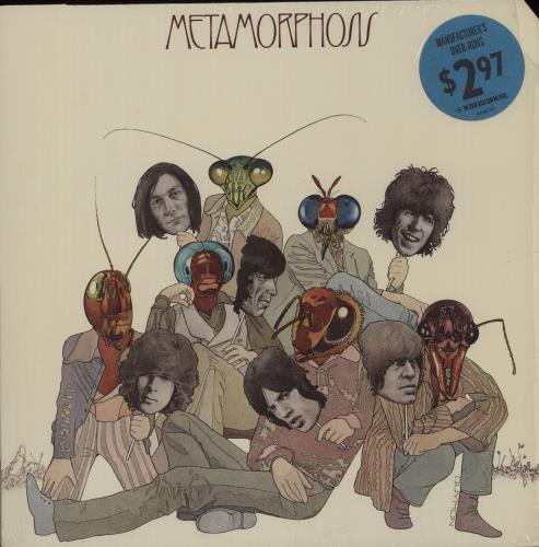 The Rolling Stones Metamorphosis + Inner - stickered shrink vinyl LP album (LP record) US ROLLPME96032