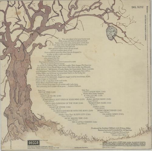 The Rolling Stones Metamorphosis - 1st - VG vinyl LP album (LP record) UK ROLLPME610074