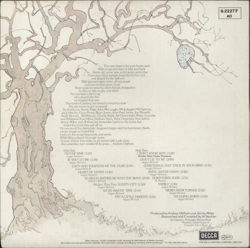 The Rolling Stones Metamorphosis - Red Label - Original vinyl LP album (LP record) German ROLLPME349971