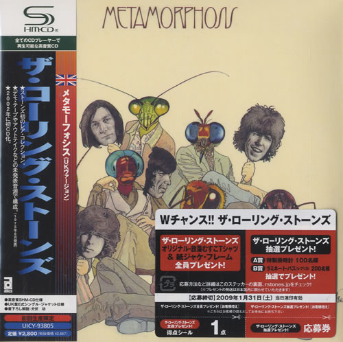 The Rolling Stones Metamorphosis SHM CD Japanese ROLHMME452317