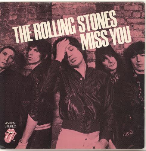 The Rolling Stones Miss You + Sleeve 7" vinyl single (7 inch record / 45) UK ROL07MI43652