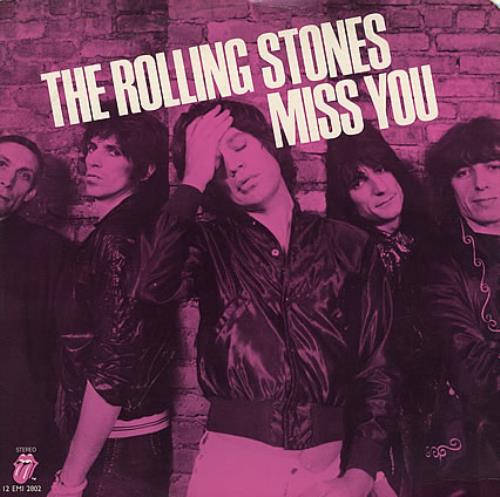 The Rolling Stones Miss You - Pink 12" vinyl single (12 inch record / Maxi-single) Dutch ROL12MI365741
