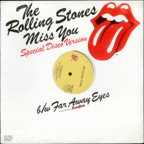 The Rolling Stones Miss You - Sealed 12" vinyl single (12 inch record / Maxi-single) US ROL12MI451883