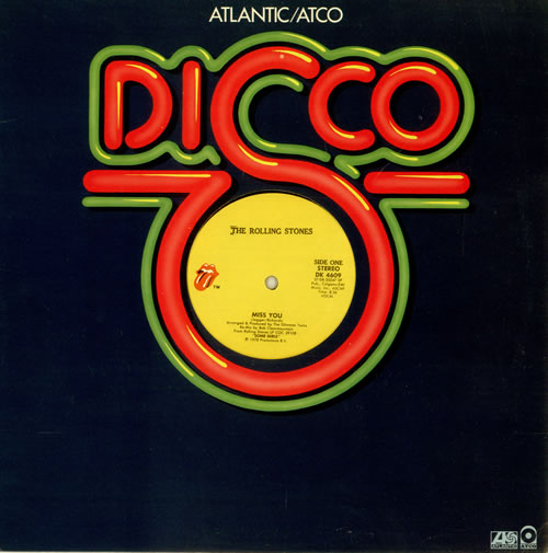 The Rolling Stones Miss You 12" vinyl single (12 inch record / Maxi-single) US ROL12MI488619