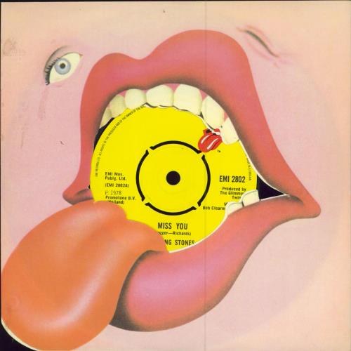 The Rolling Stones Miss You 7" vinyl single (7 inch record / 45) UK ROL07MI639054