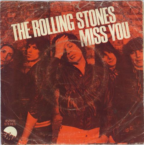 The Rolling Stones Miss You 7" vinyl single (7 inch record / 45) Turkish ROL07MI776113