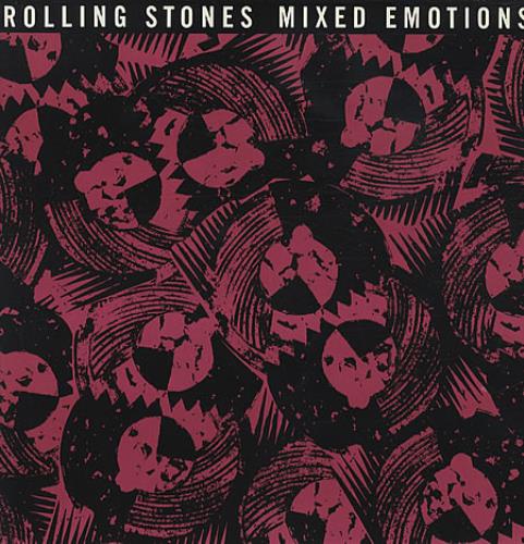The Rolling Stones Mixed Emotions 12" vinyl single (12 inch record / Maxi-single) Dutch ROL12MI100657
