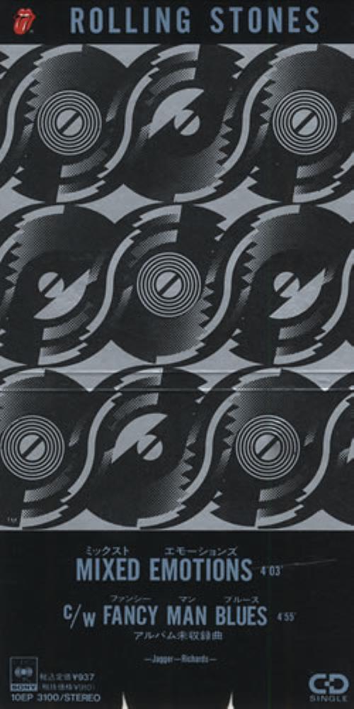 The Rolling Stones Mixed Emotions 3" CD single (CD3) Japanese ROLC3MI134110
