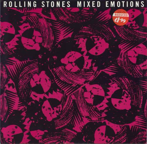 The Rolling Stones Mixed Emotions 12" vinyl single (12 inch record / Maxi-single) UK ROL12MI34633