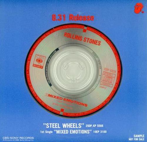 The Rolling Stones Mixed Emotions 3" CD single (CD3) Japanese ROLC3MI416460