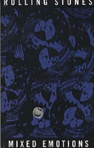 The Rolling Stones Mixed Emotions cassette single US ROLCSMI68077