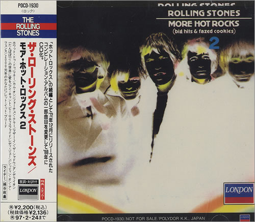 The Rolling Stones More Hot Rocks [Big Hits & Fazed Cookies] 2 CD album (CDLP) Japanese ROLCDMO457933