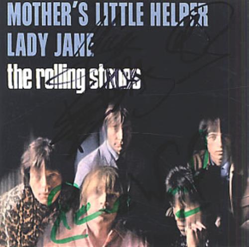 The Rolling Stones Mother's Little Helper - Fully Autographed! CD single (CD5 / 5") UK ROLC5MO330280