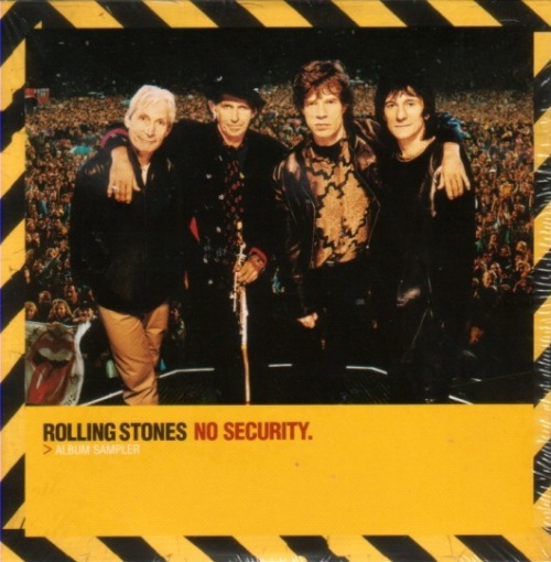 The Rolling Stones No Security - Album Sampler CD single (CD5 / 5") UK ROLC5NO125952