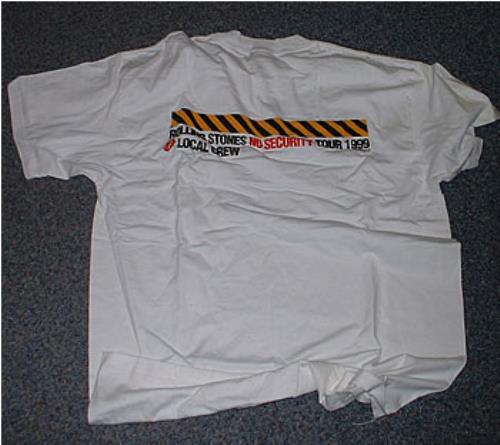 The Rolling Stones No Security Tour 1999 t-shirt US ROLTSNO273399