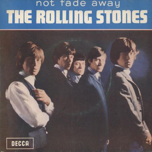 The Rolling Stones Not Fade Away - 2nd 7" vinyl single (7 inch record / 45) Australian ROL07NO811773