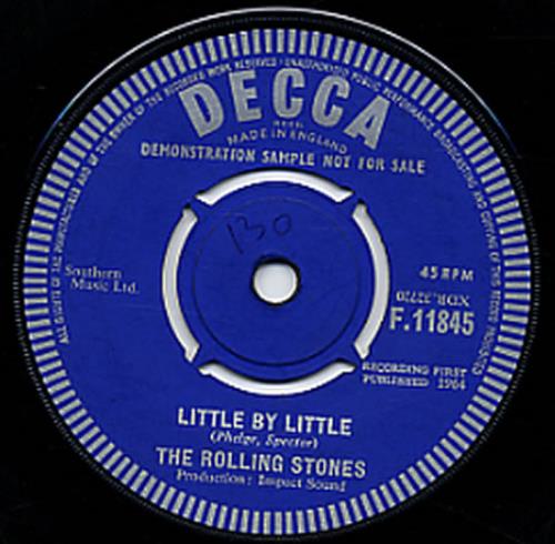 The Rolling Stones Not Fade Away - Demo 7" vinyl single (7 inch record / 45) UK ROL07NO331654