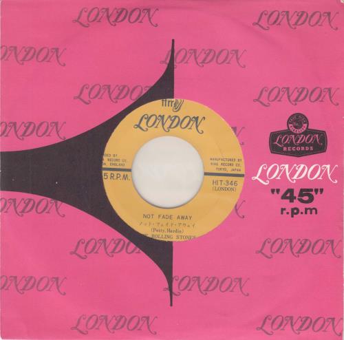 The Rolling Stones Not Fade Away - First sleeve issue �330 7" vinyl single (7 inch record / 45) Japanese ROL07NO799481