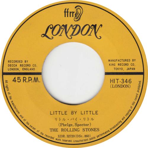 The Rolling Stones Not Fade Away - First sleeve issue �330 7" vinyl single (7 inch record / 45) Japanese ROL07NO799481