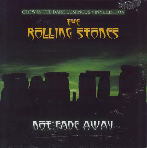 The Rolling Stones Not Fade Away - Luminous Vinyl vinyl LP album (LP record) UK ROLLPNO787805