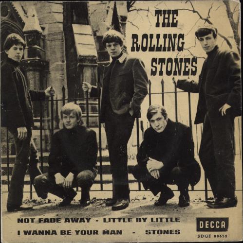 The Rolling Stones Not Fade Away - VG 7" vinyl single (7 inch record / 45) Spanish ROL07NO778343