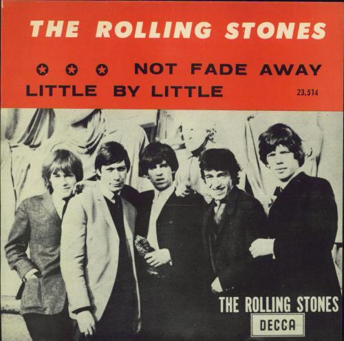 The Rolling Stones Not Fade Away 7" vinyl single (7 inch record / 45) Belgian ROL07NO790018