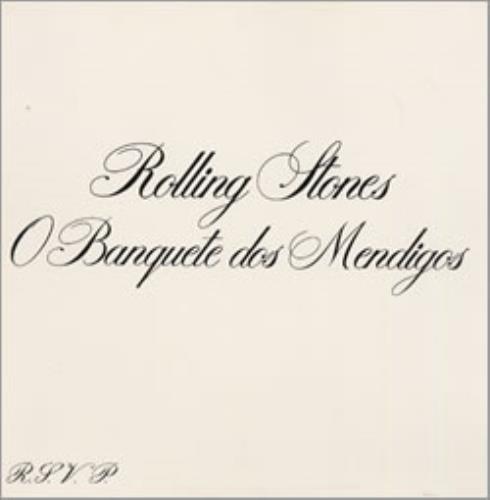 The Rolling Stones O Banquete Dos Mendigos vinyl LP album (LP record) Brazilian ROLLPOB231963