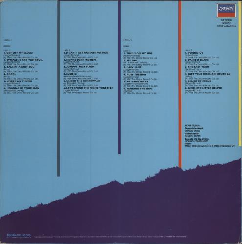 The Rolling Stones O Rock De Rolling Stones - Single Sleeve 2-LP vinyl record set (Double LP Album) Brazilian ROL2LOR786325