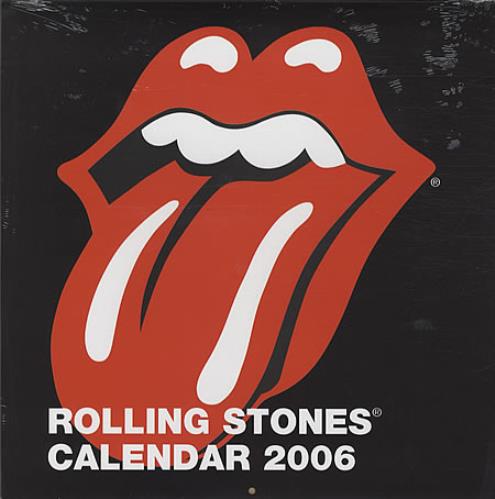 The Rolling Stones Official Calendar 2006 calendar UK ROLCAOF328572