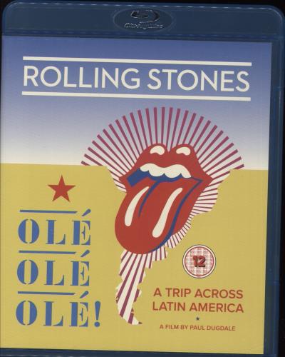 The Rolling Stones Ol� Ol� Ol�! (A Trip Across Latin America) Blu Ray DVD UK ROLBROL881913