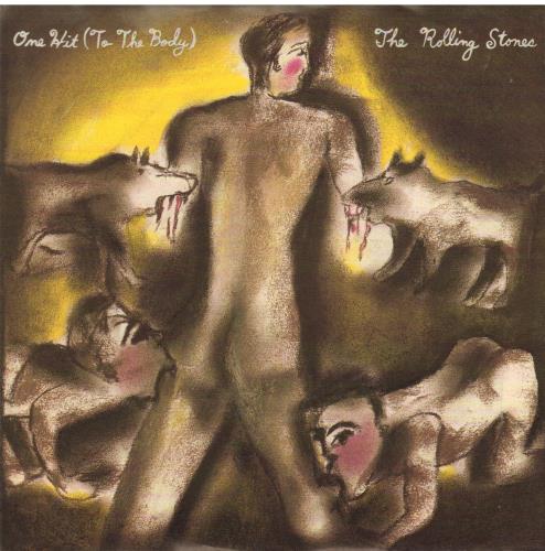 The Rolling Stones One Hit (To The Body) 7" vinyl single (7 inch record / 45) US ROL07ON29207
