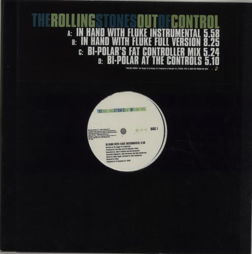 The Rolling Stones Out Of Control - Double Pack 12" vinyl single (12 inch record / Maxi-single) UK ROL12OU120325