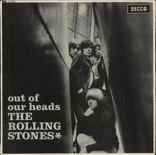 The Rolling Stones Out Of Our Heads - 1st - VG - wos vinyl LP album (LP record) UK ROLLPOU716857