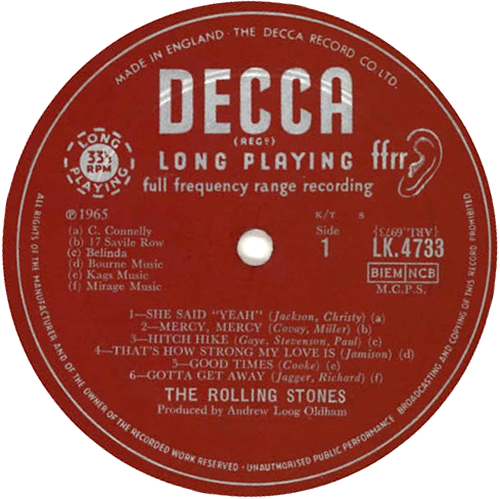 The Rolling Stones Out Of Our Heads - 2nd - EX vinyl LP album (LP record) UK ROLLPOU583230