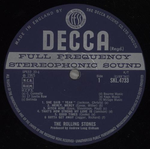 The Rolling Stones Out Of Our Heads - 2nd vinyl LP album (LP record) UK ROLLPOU879246