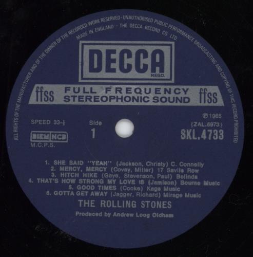 The Rolling Stones Out Of Our Heads - 4th vinyl LP album (LP record) UK ROLLPOU799166