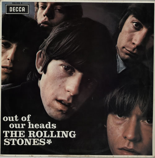 The Rolling Stones Out Of Our Heads - VG vinyl LP album (LP record) French ROLLPOU234851