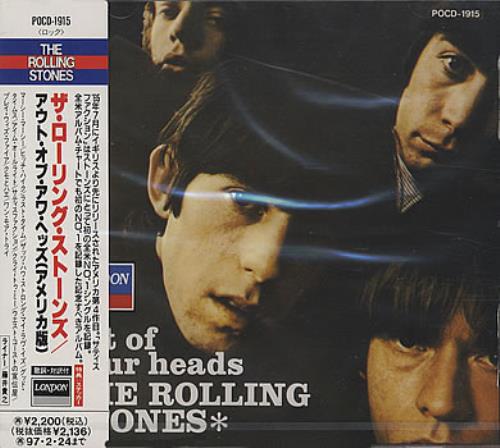 The Rolling Stones Out Of Our Heads CD album (CDLP) Japanese ROLCDOU379282