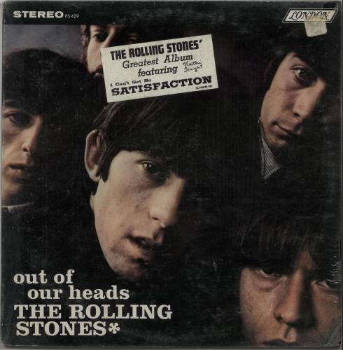 The Rolling Stones Out Of Our Heads vinyl LP album (LP record) US ROLLPOU649130