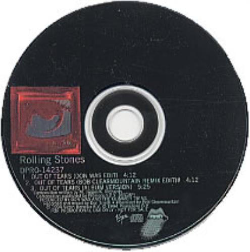 The Rolling Stones Out Of Tears CD single (CD5 / 5") US ROLC5OU34303