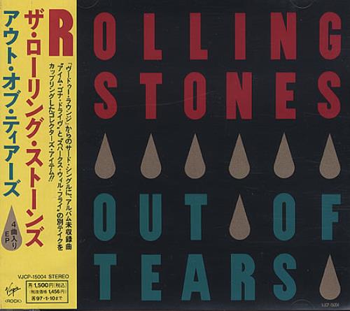 The Rolling Stones Out Of Tears CD single (CD5 / 5") Japanese ROLC5OU37256
