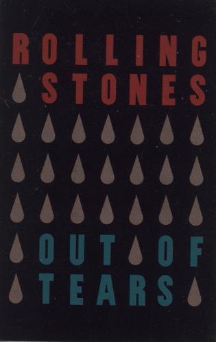 The Rolling Stones Out Of Tears cassette single UK ROLCSOU45300