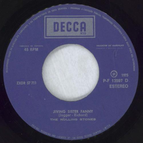 The Rolling Stones Out Of Time 7" vinyl single (7 inch record / 45) German ROL07OU825909