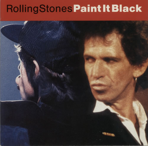The Rolling Stones Paint It Black 7" vinyl single (7 inch record / 45) Dutch ROL07PA100291