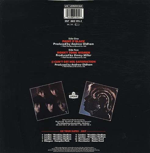The Rolling Stones Paint It Black 12" vinyl single (12 inch record / Maxi-single) UK ROL12PA330131