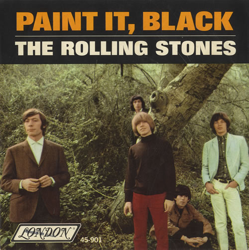 The Rolling Stones Paint It Black 7" vinyl single (7 inch record / 45) Canadian ROL07PA495003