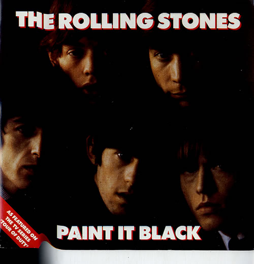 The Rolling Stones Paint It Black 7" vinyl single (7 inch record / 45) UK ROL07PA57812