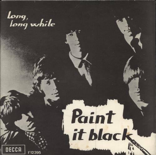 The Rolling Stones Paint It, Black - UK Export P/S 7" vinyl single (7 inch record / 45) Danish ROL07PA740798