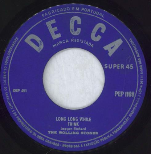 The Rolling Stones Paint It, Black 7" vinyl single (7 inch record / 45) Portuguese ROL07PA825848