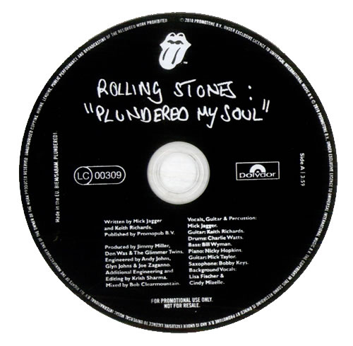 The Rolling Stones Plundered My Soul CD single (CD5 / 5") UK ROLC5PL533234